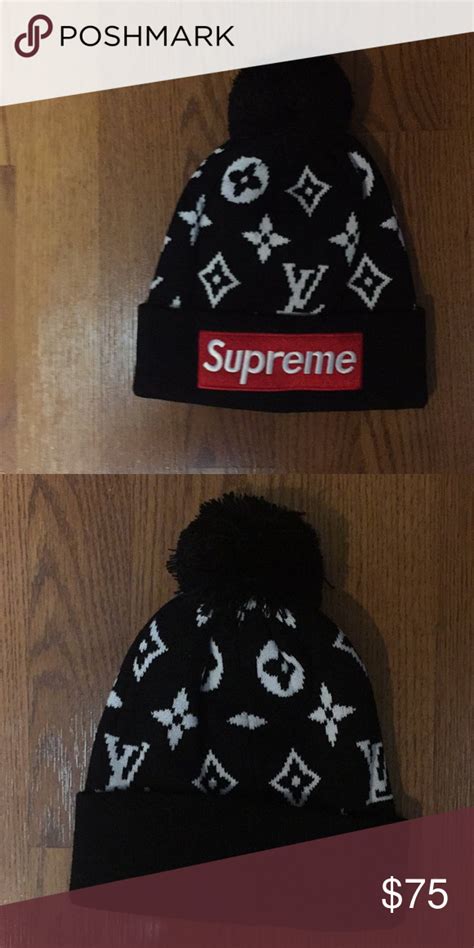 supreme lv collab|supreme louis vuitton hat.